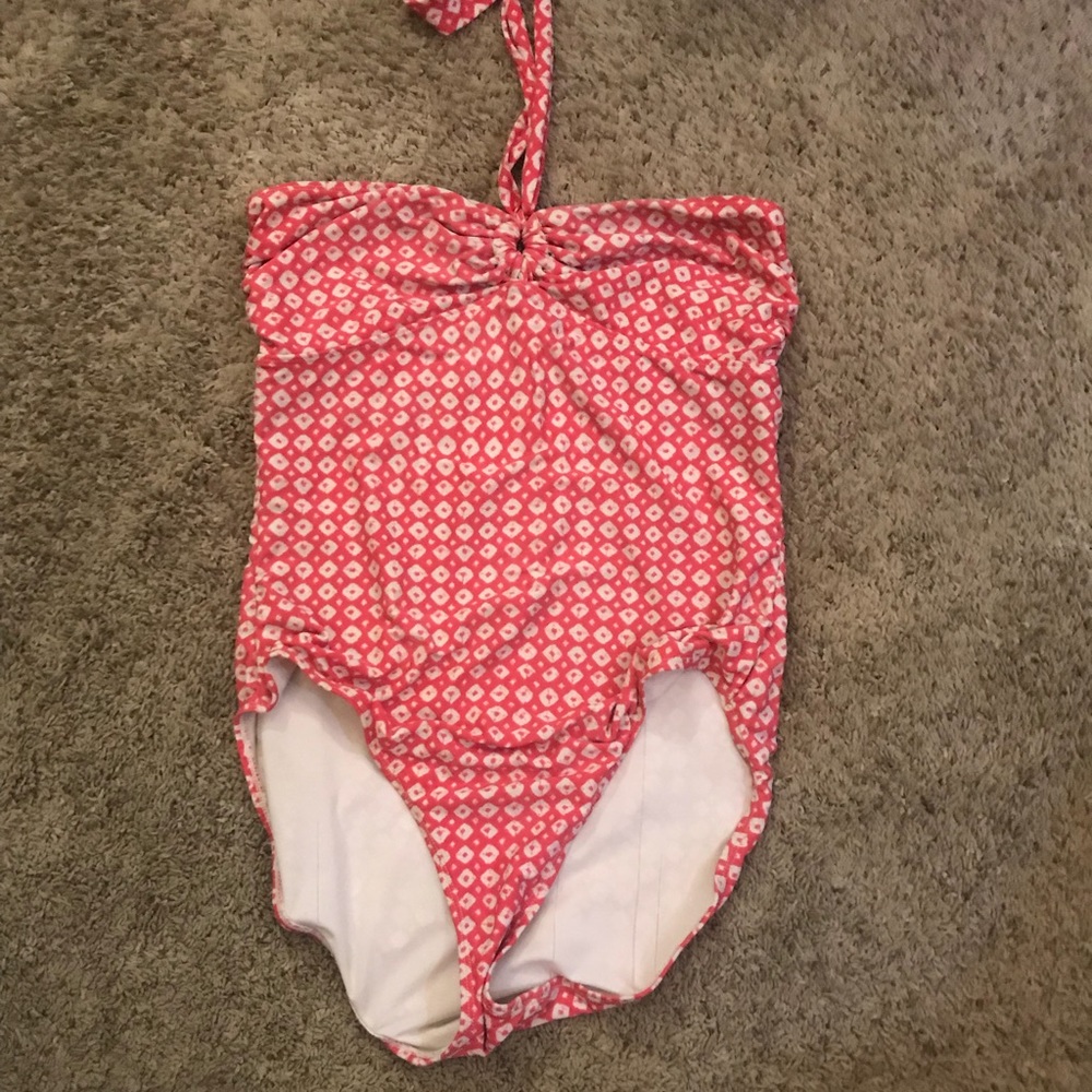 Old Navy One Piece Halter Top Swimsuit